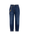 Jeans Donna con catena gioiello