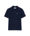 Polo Junior in tinta unita blu navy