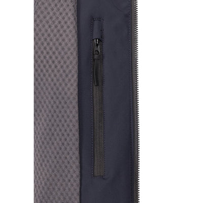 Giacca Uomo Blu, con chiusura frontale full zip, modello bomber