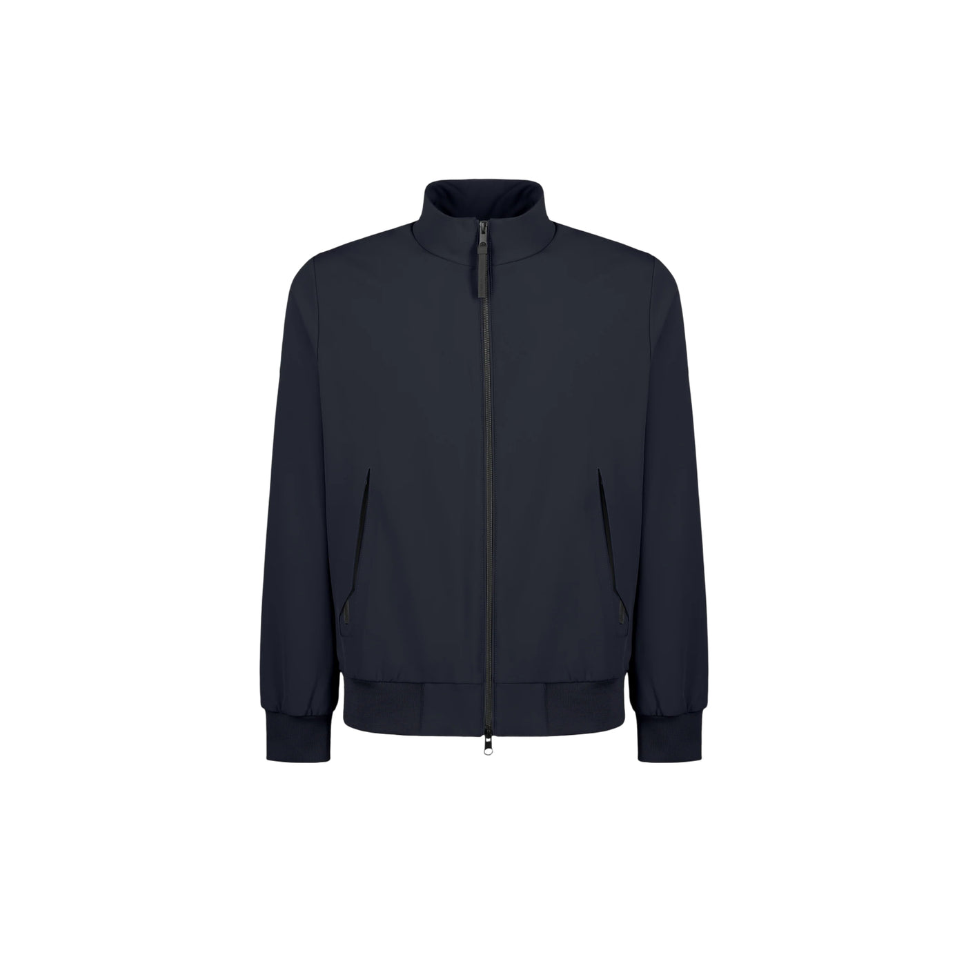 Giacca Uomo Blu, con chiusura frontale full zip, modello bomber