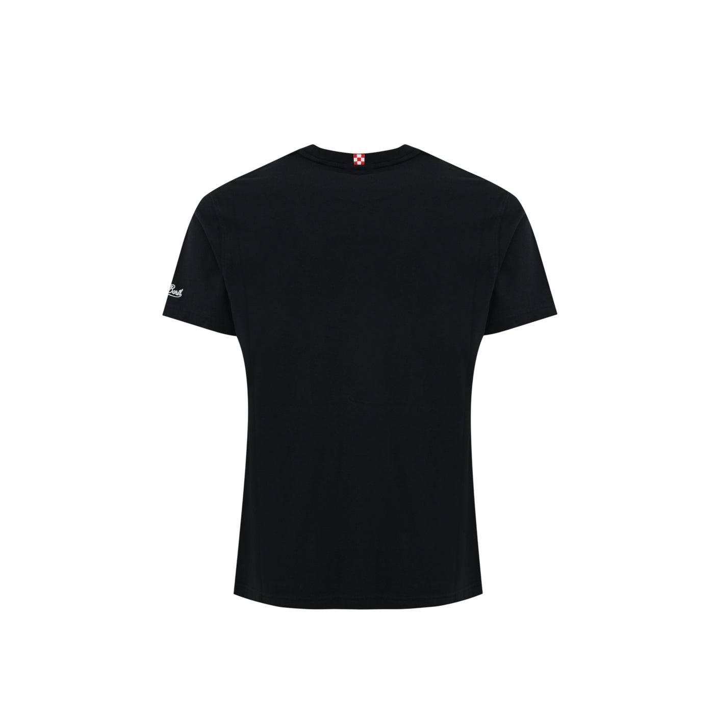 Acquista subito la T-shirt Uomo, in puro cotone a maniche corte e giro collo, con ricamo sul petto e logo ricamato sulla manica firmata Saint Barth su Old England: vieni a scoprire tutta la collezione sul nostro sito