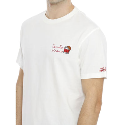 Acquista subito la T-shirt Uomo, in cotone, a maniche corte e giro collo, e logo sulla manica, firmata Saint Barth su Old England: vieni a scoprire tutta la collezione sul nostro sito.