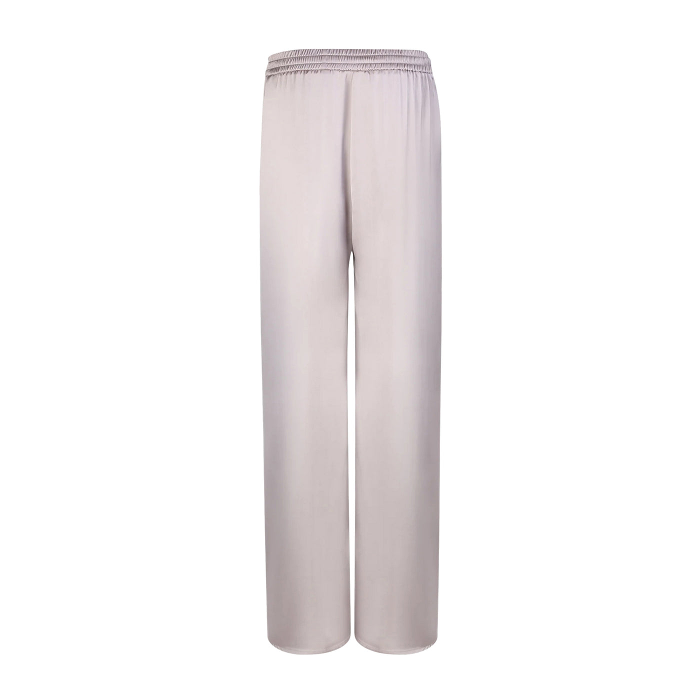 Pantaloni Donna in raso ampio Rosa retro