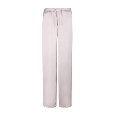 Pantaloni Donna in raso ampio Rosa