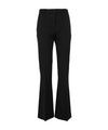 Pantalone Donna con zip e gancio, in lana e cotone