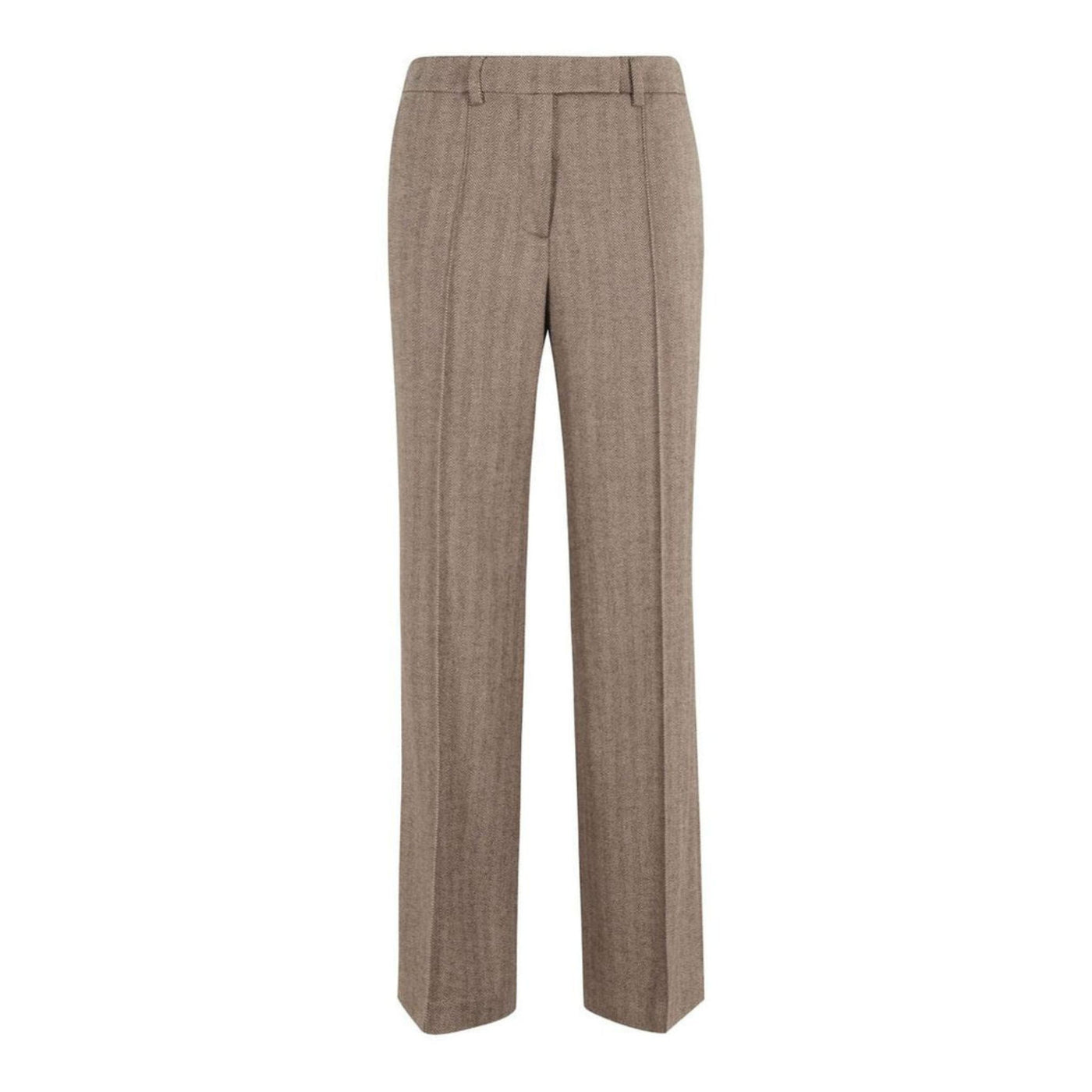 Pantalone Donna in misto lana, dal taglio dritto