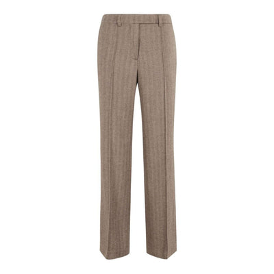 Pantalone Donna in misto lana, dal taglio dritto