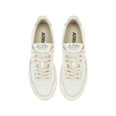 Sneakers Donna Medalist platform con dettaglio rosa