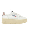 Sneakers Donna Medalist platform con dettaglio rosa