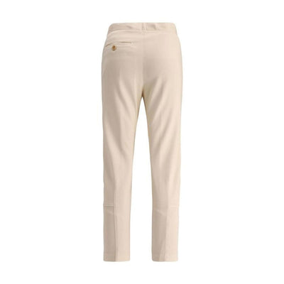 Short tapered women's trousers 