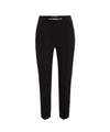 Solid color straight women's trousers