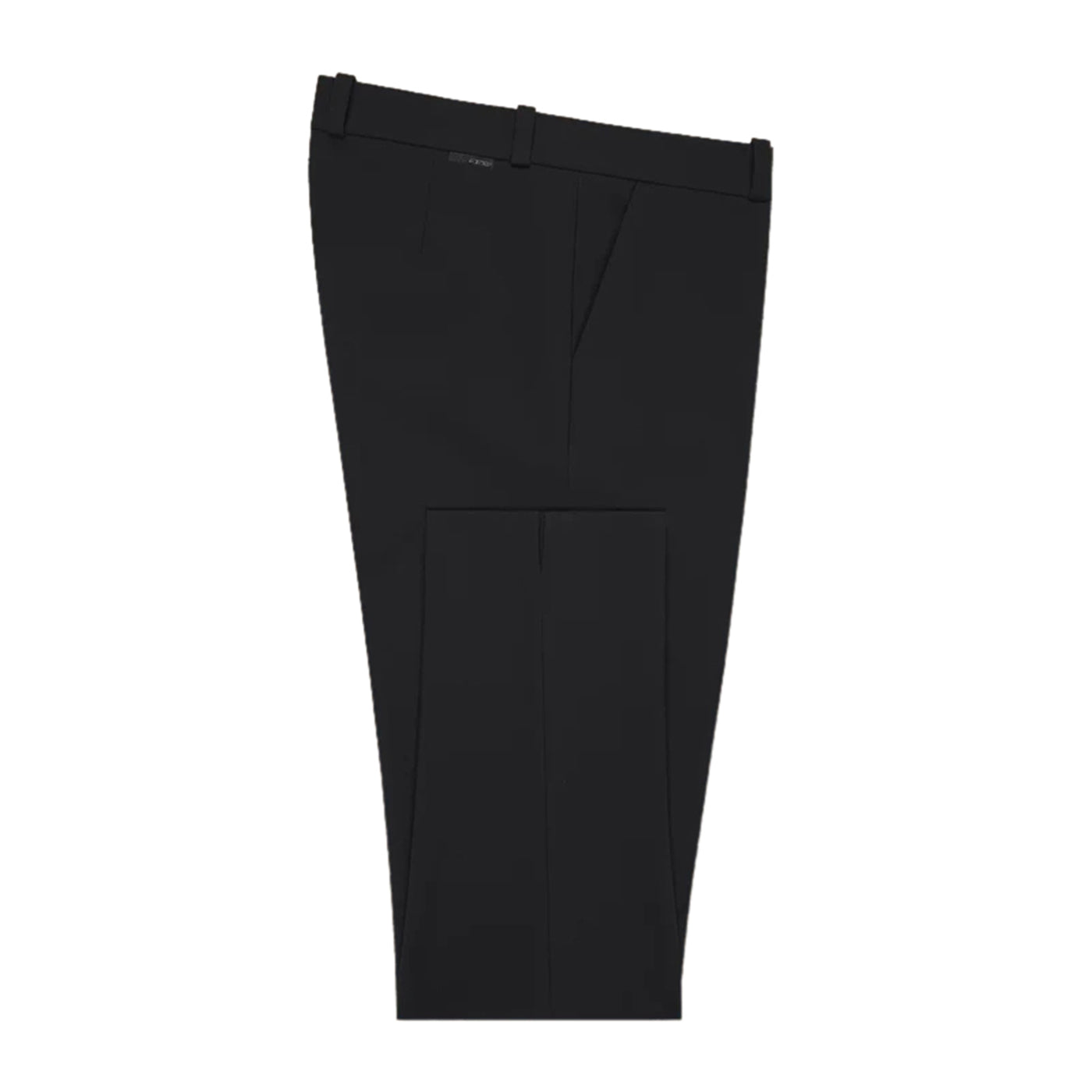 Pantalone chino con spacchetto sul fondo colore Nero