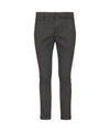 Men's trousers in solid color cotton