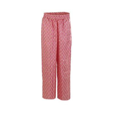 Women's trousers with geometric pattern