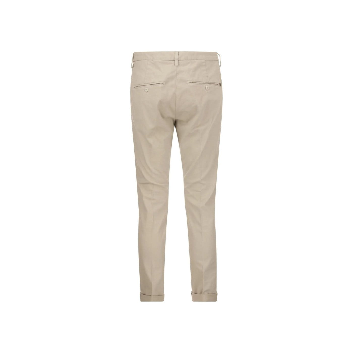 Slim men's low-waisted trousers
