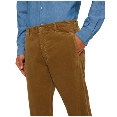 Men's trousers in wide corduroy