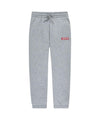 Pantaloni da bambino grigi vista frontale