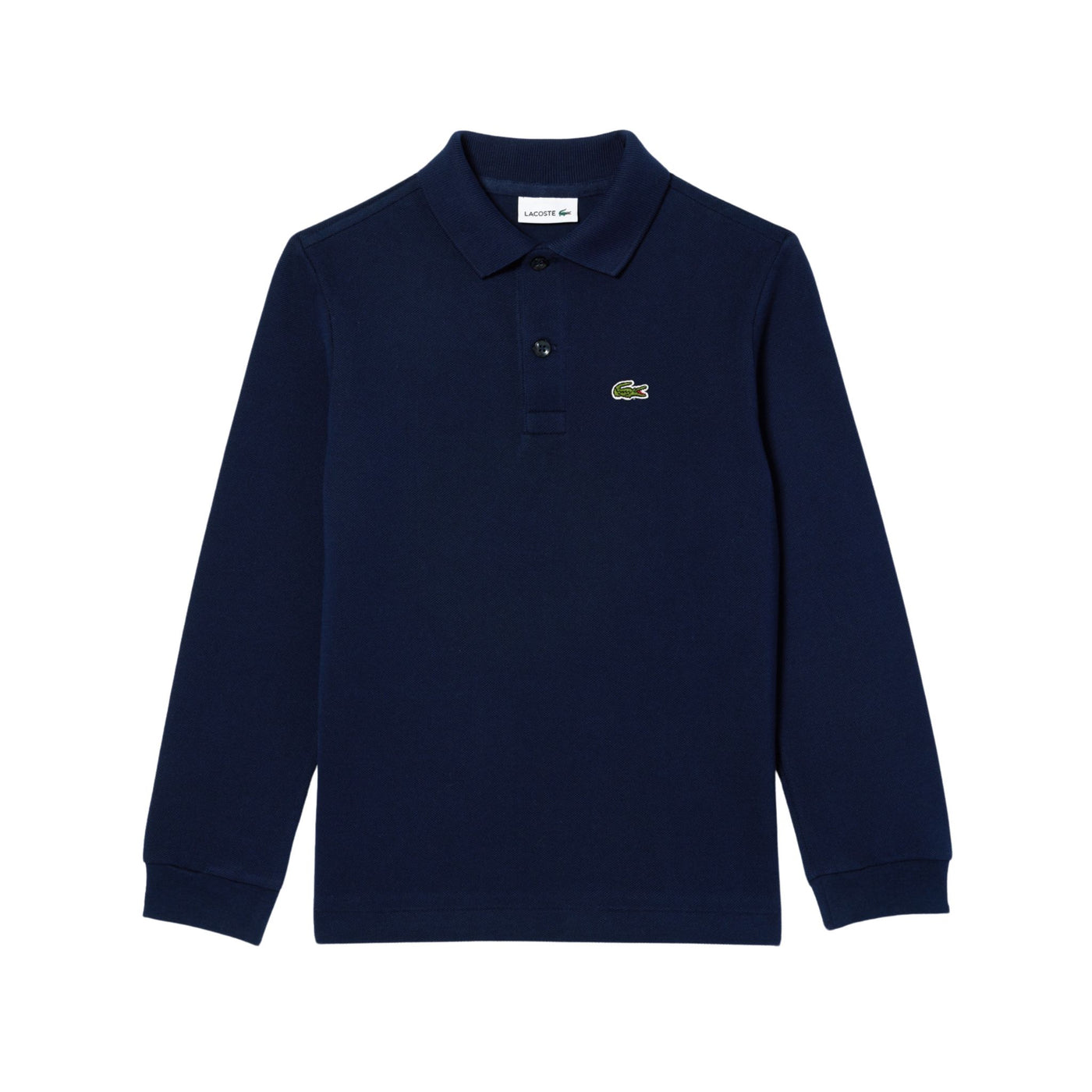 Polo Bambino a maniche lunghe Blu