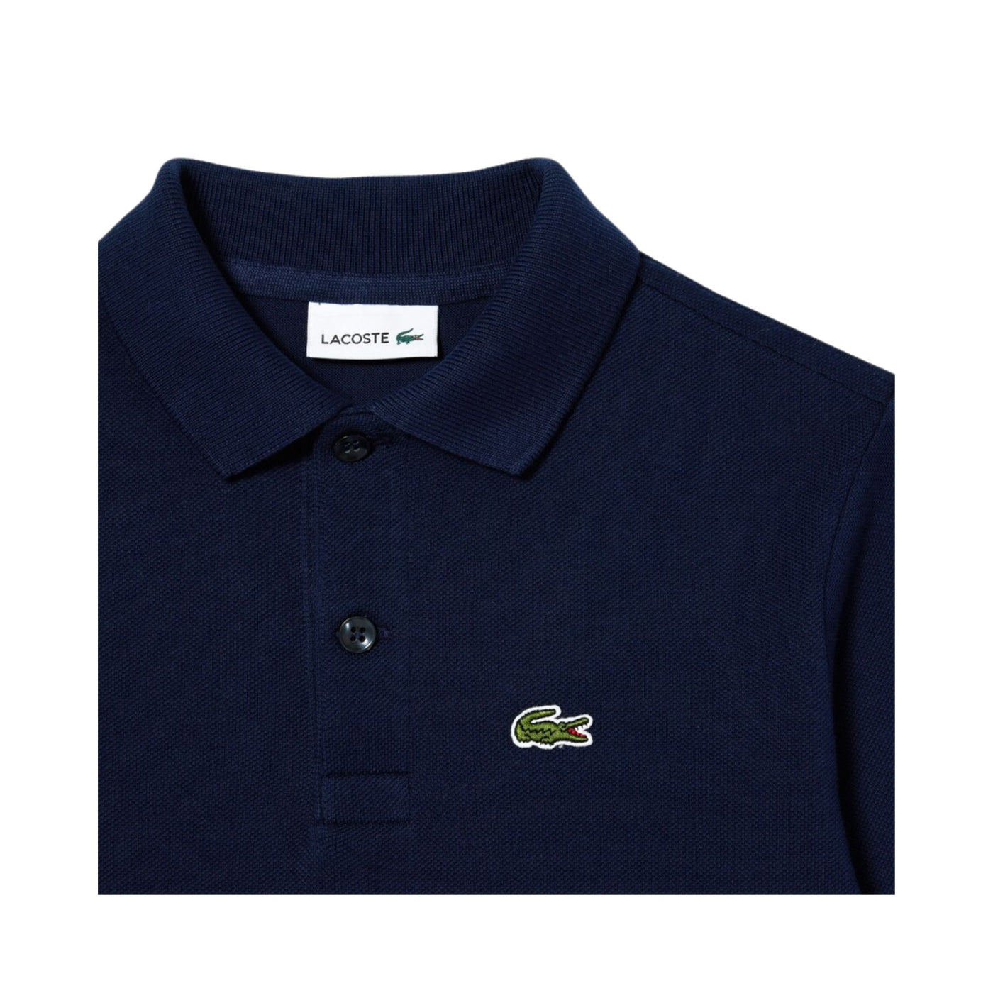 Polo Bambino a maniche lunghe Blu