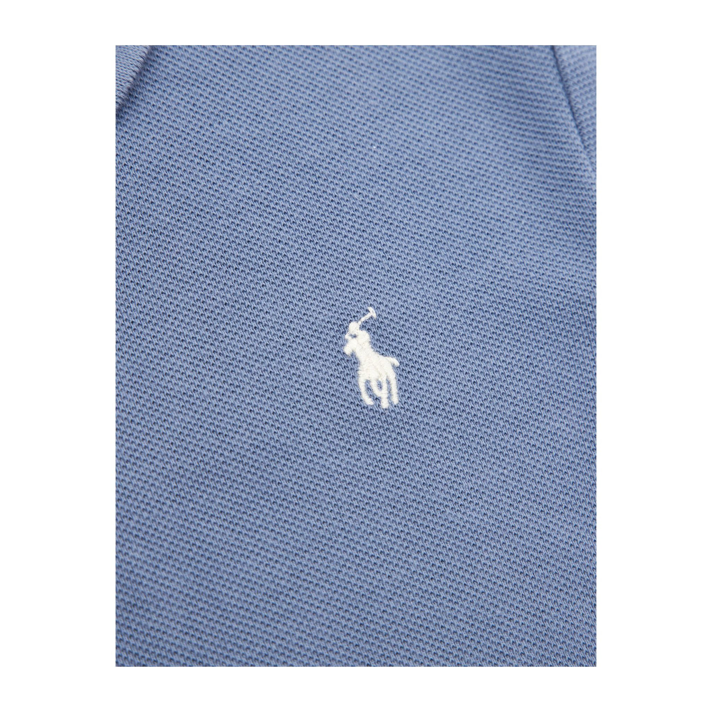 Polo Bambino con colletto classico, mini logo sul petto e scollatura due bottoni