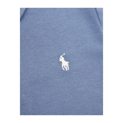 Polo Bambino con colletto classico, mini logo sul petto e scollatura due bottoni