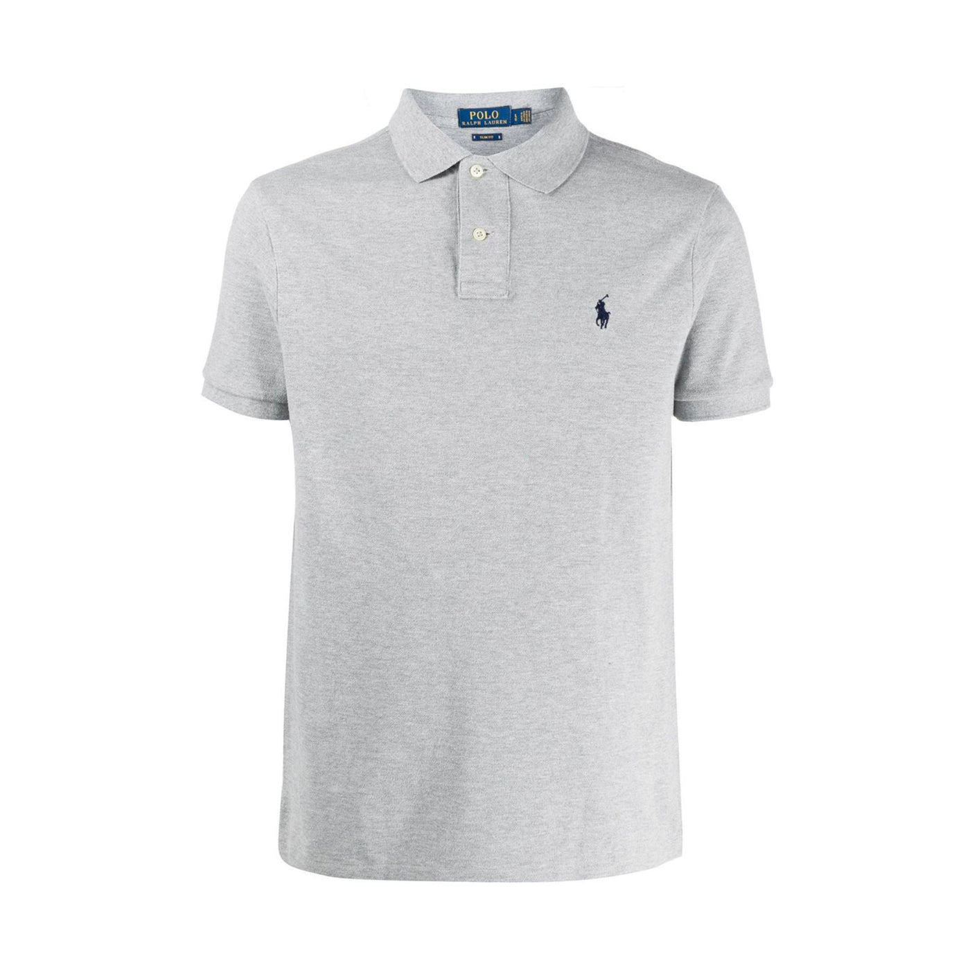 Polo Uomo slim fit in cotone con logo ricamato