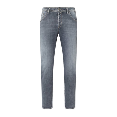 Jeans Uomo Scott Slim carrot Grigio