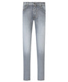 Jeans Uomo in denim elasticizzato Grigio