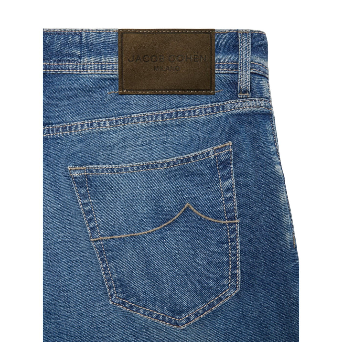 Jeans Uomo modello Nick Slim fit dettaglio retro