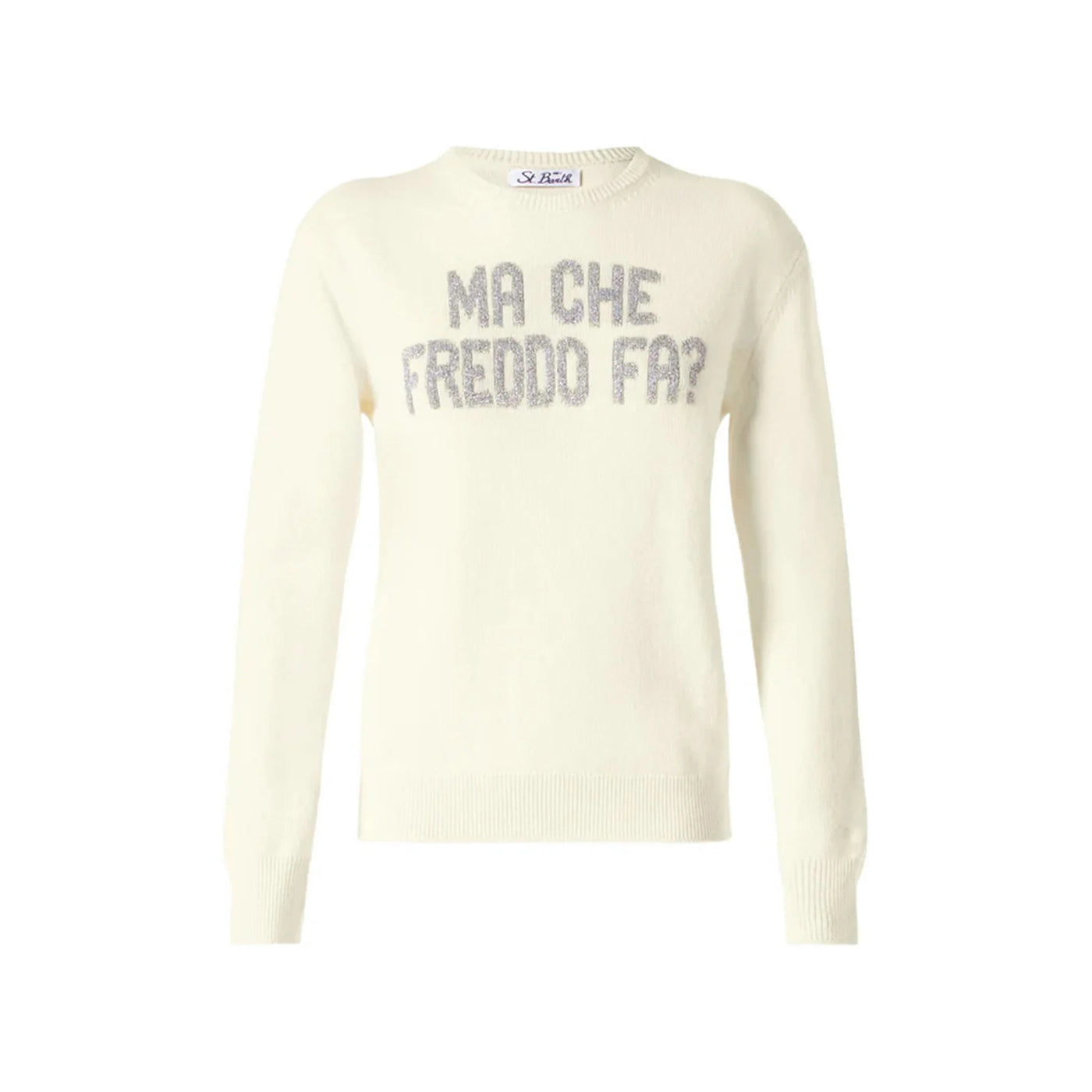 Maglione Donna Bianco Ma che freddo fa