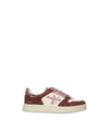 Sneakers Donna Quinnd 8645, con inserto animalier