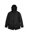 Impermeabile Unisex Jacket con bottoni Nero