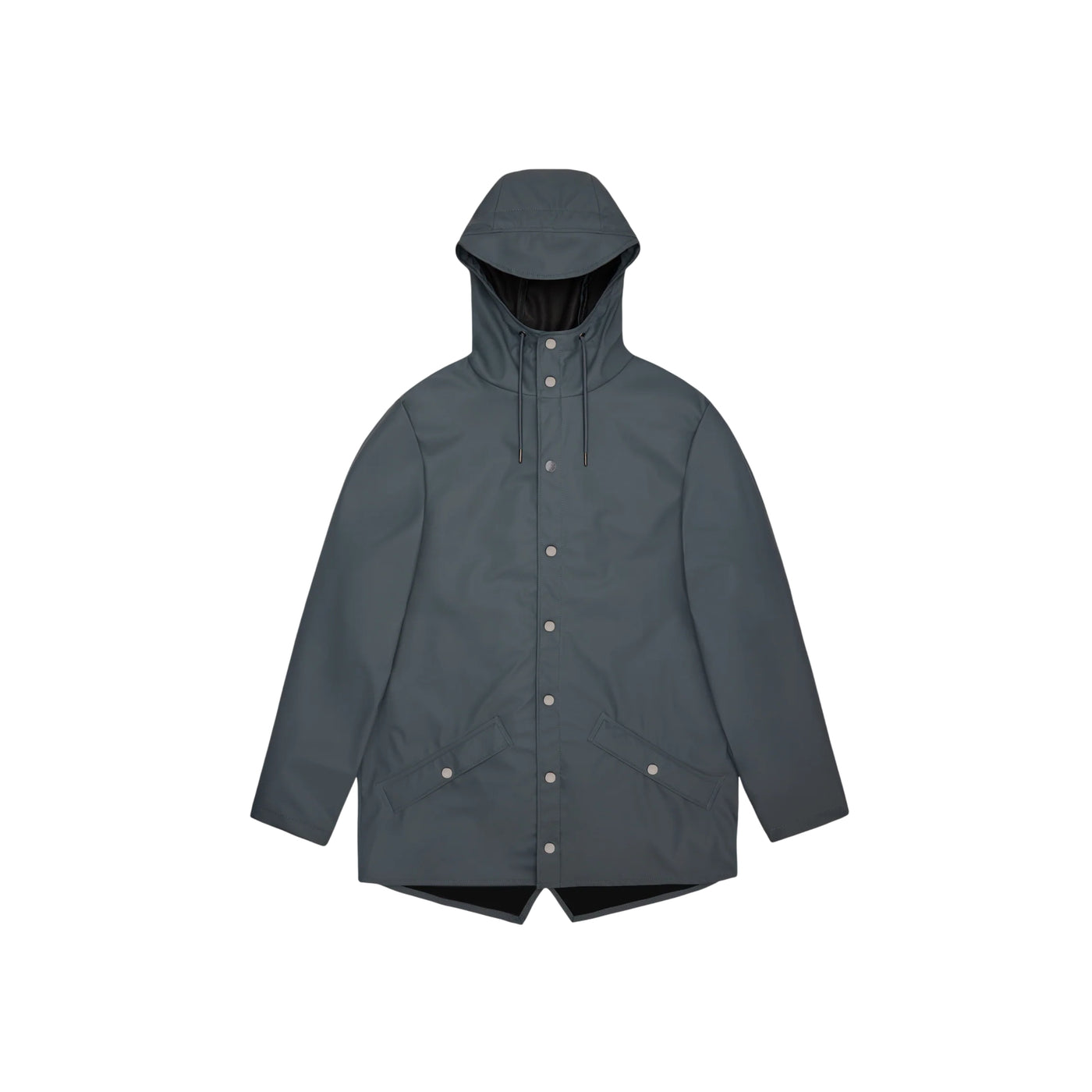 Impermeabile Unisex Jacket con bottoni Blu