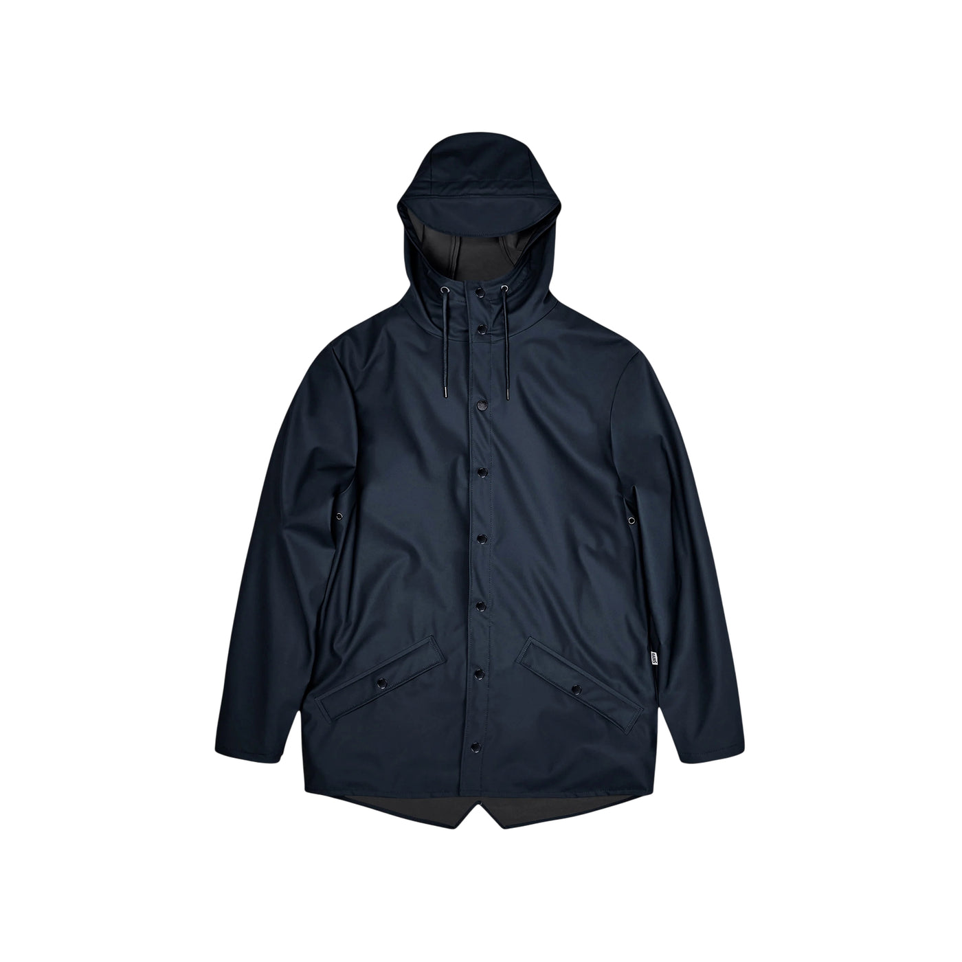 Impermeabile Unisex Jacket con bottoni  Navy