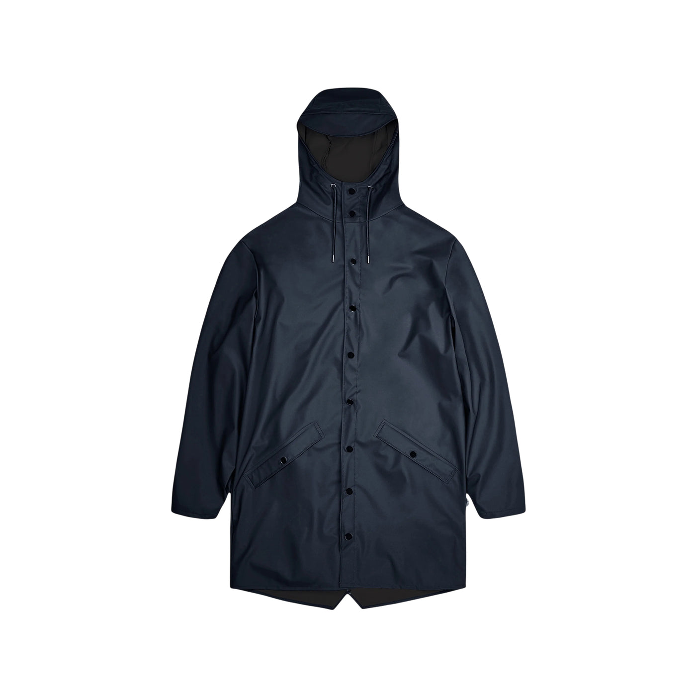 Impermeabile Unisex Lungo tinta unita navy