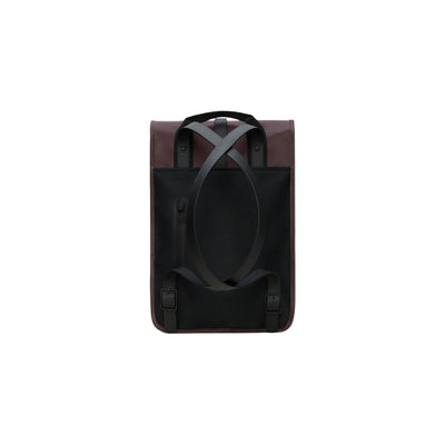 Zaino Puffed Mini Unisex chiusura moschettone Bordeaux retro