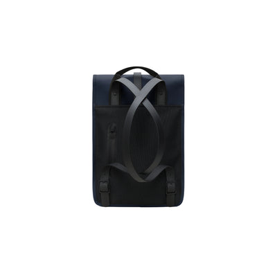 Zaino Puffed Mini Unisex chiusura moschettone Navy retro