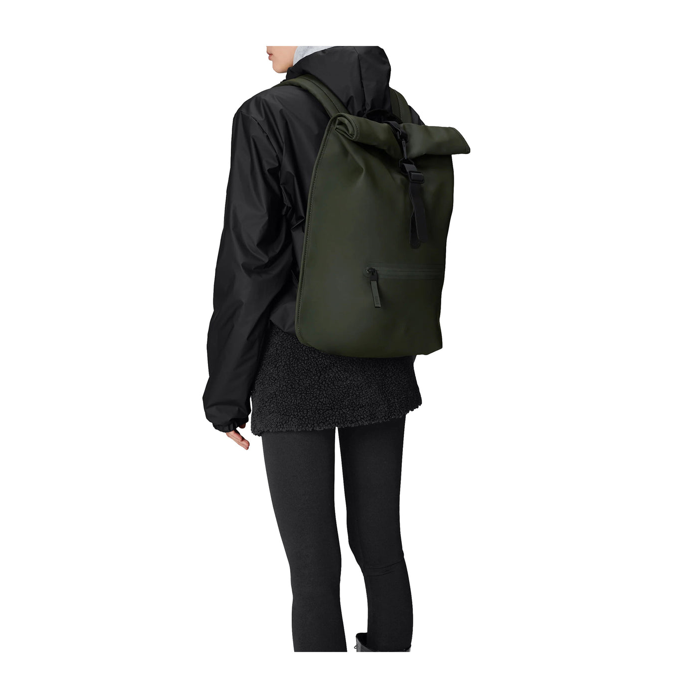 Zaino Rolltop Rucksack Verde