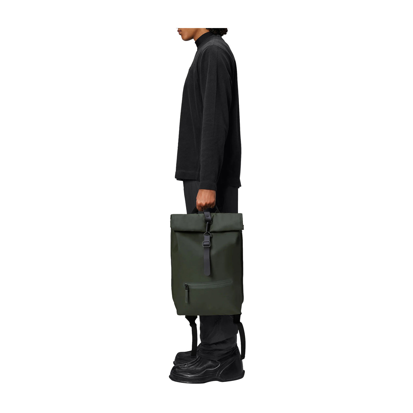 Zaino Rolltop Rucksack Verde