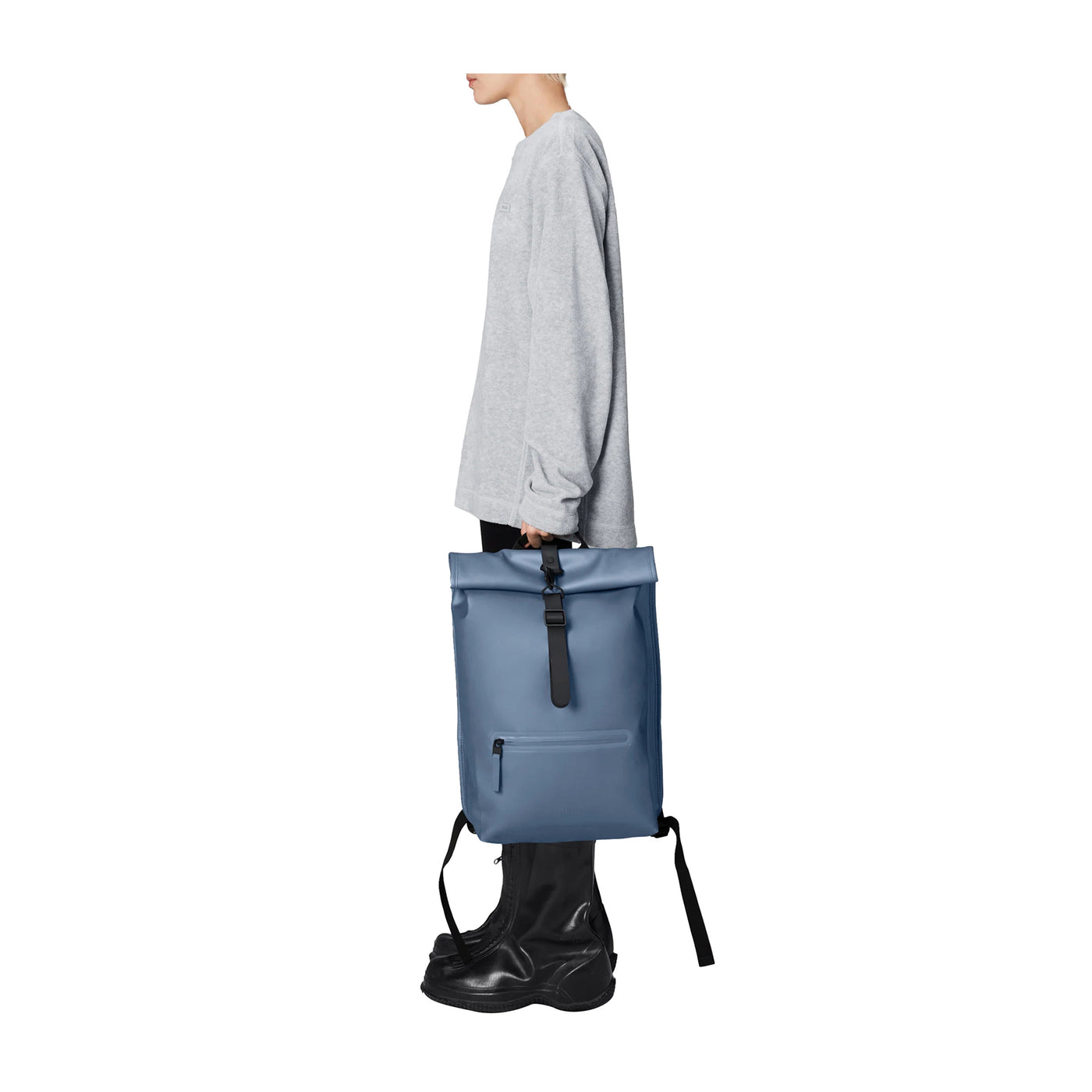 Zaino Rolltop Rucksack Blu