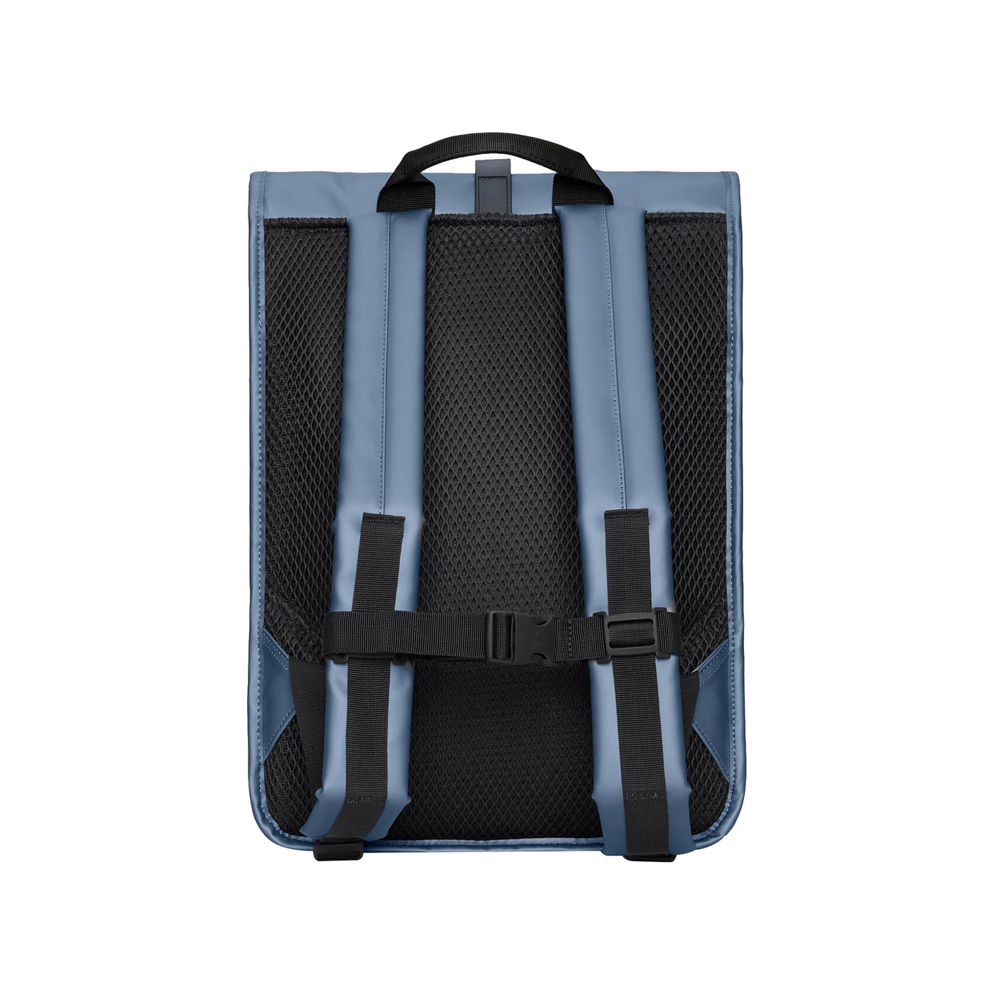 Retro Zaino Rolltop Rucksack Blu