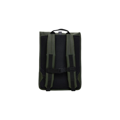 Zaino Unisex impermeabile Rolltop Verde scuro retro