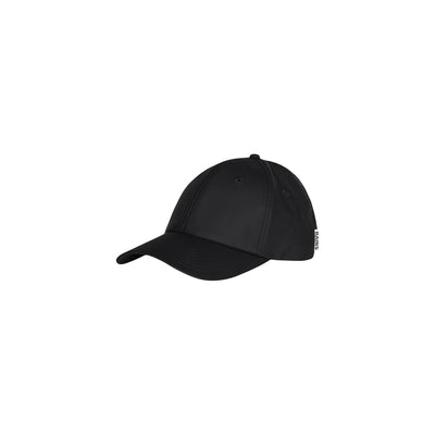 Cappello Unisex Nero, con visiera, in tessuto idrorepellente