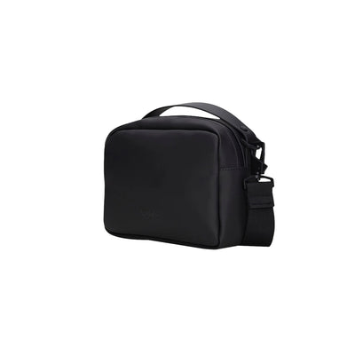 Borsa Unisex Nera con zip e manico a mano