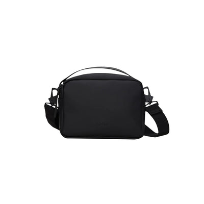 Borsa Unisex Nera con zip e manico a mano