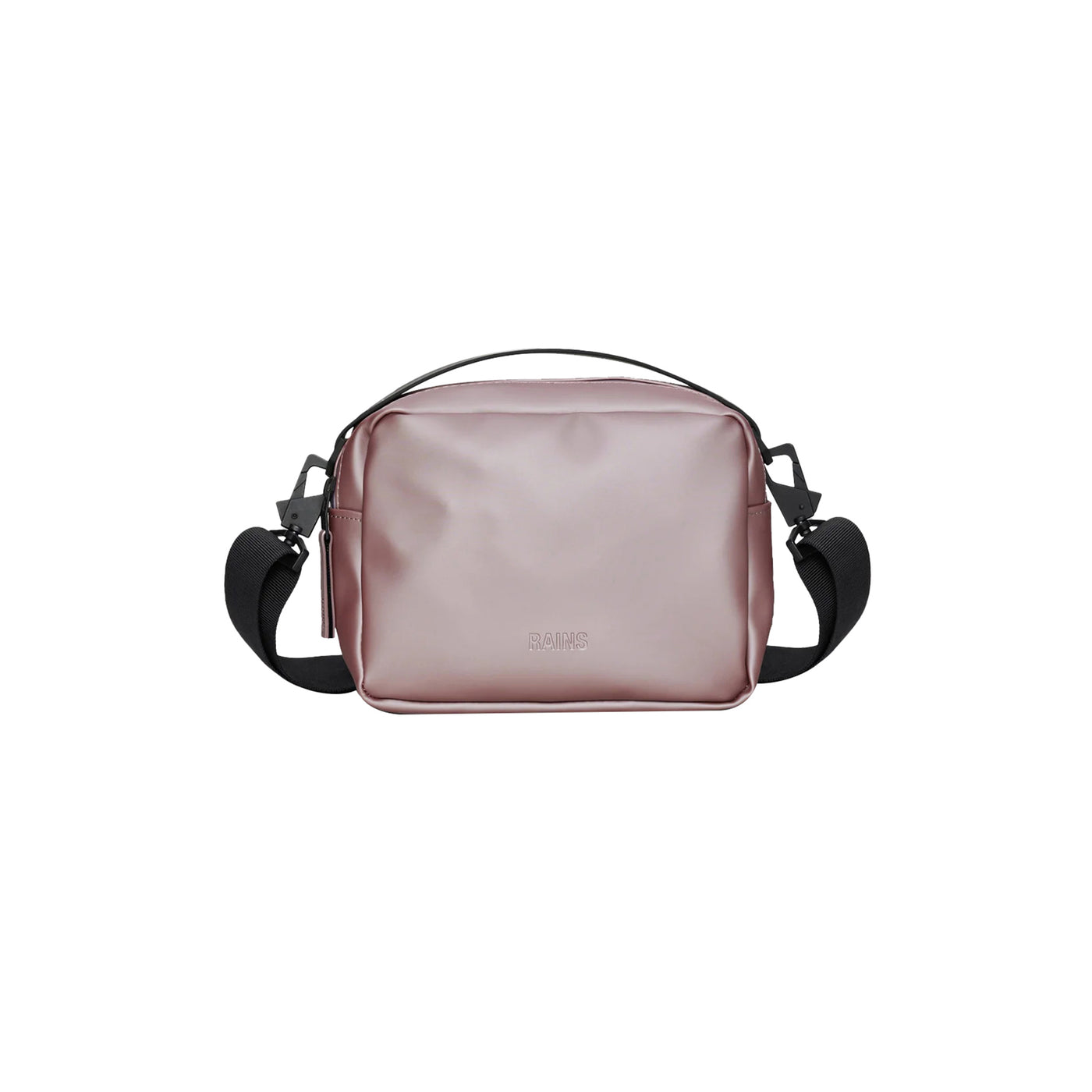 Borsa Unisex opaca Rosa, con manico a mano e tracolla