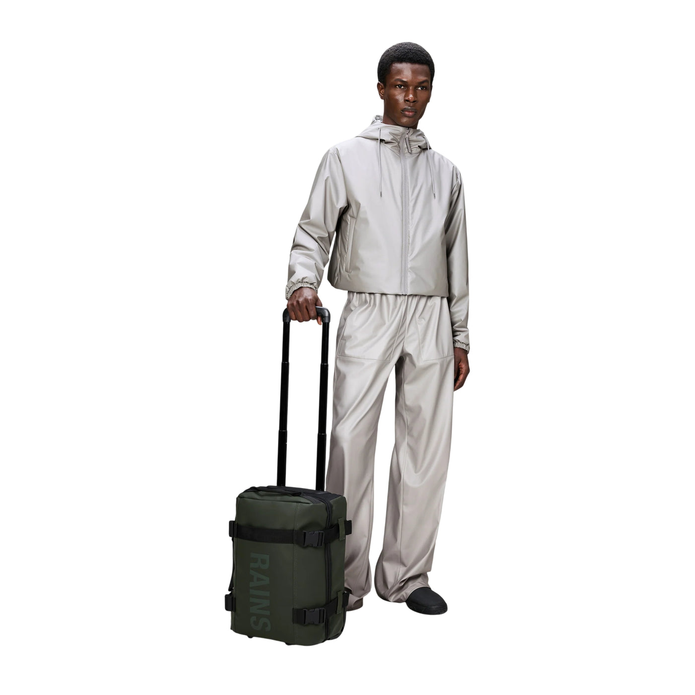 Trolley da viaggio Unisex Mini Texel Verde scuro modello