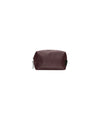 Pochette Unisex Bordeaux con logo