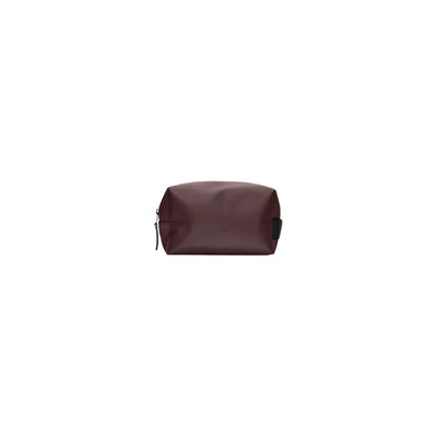 Pochette Unisex Bordeaux con logo