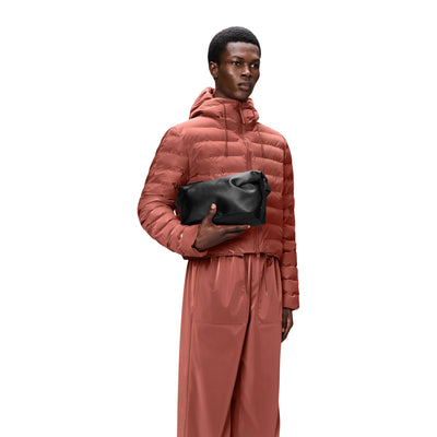 Pochette Unisex Hilo Wash Nero modello